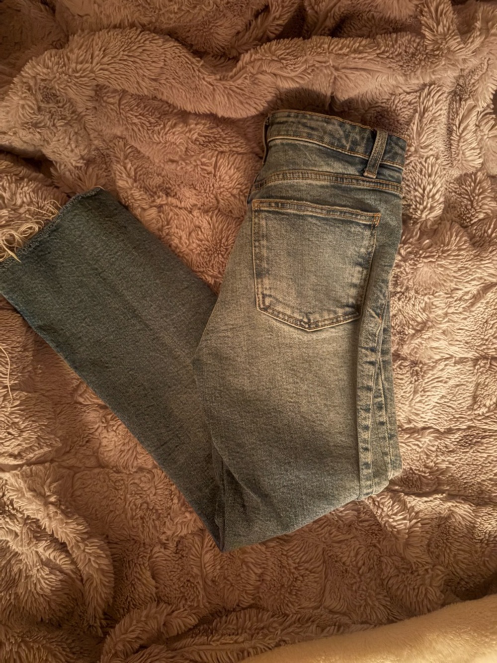 Zara Medium Blue Denim Jeans